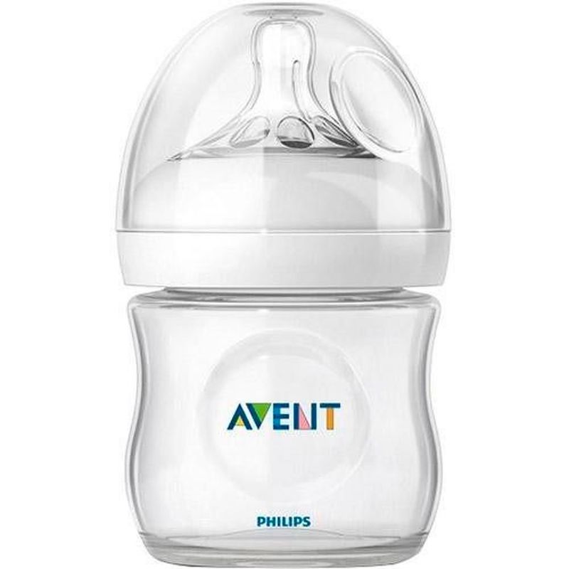 mamadeira avent pet transparente 125ml