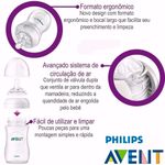 mamadeira avent pet transparente 125ml