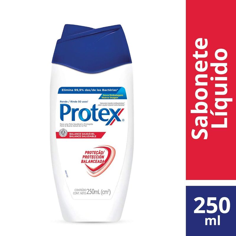 sabonete líquido protex balance 250ml