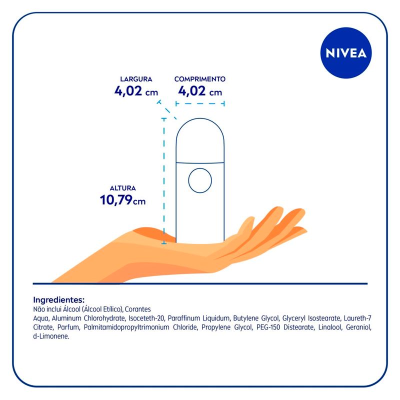 desodorante roll on nivea men original protect 50ml