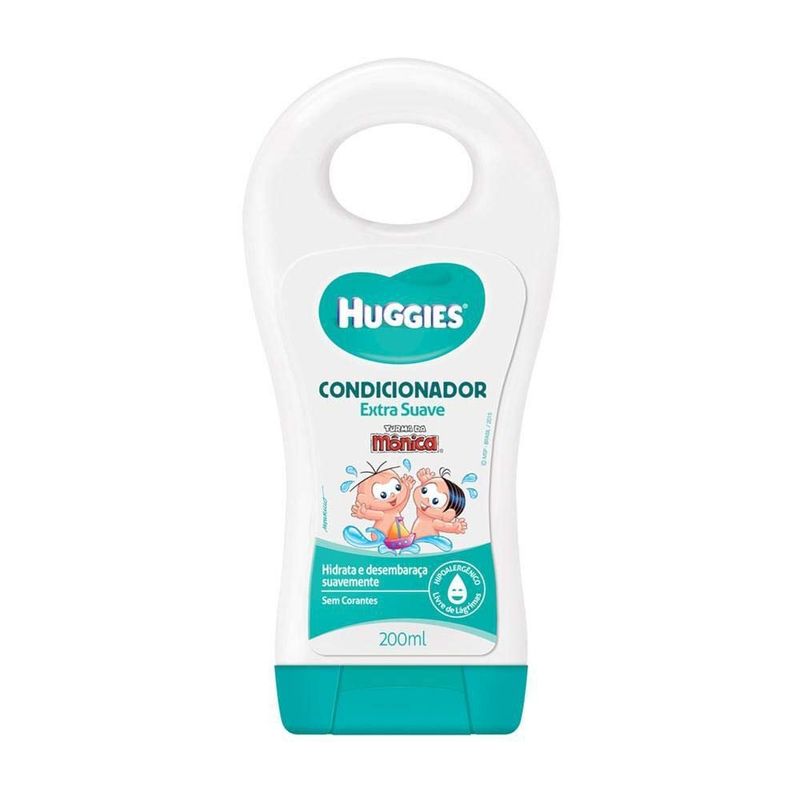 condicionador infantil turma da mônica huggies suave 200ml