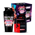 kit las vegas max titanium hórus pink lemonade 300g e coqueteleira