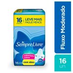 sempre livre absorvente fit leve 16 pague 14