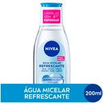 água micelar nivea micellair solução de limpeza 7 em 1 200ml