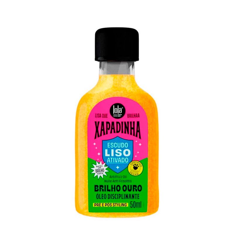 óleo capilar disciplinante lola xapadinha 50ml