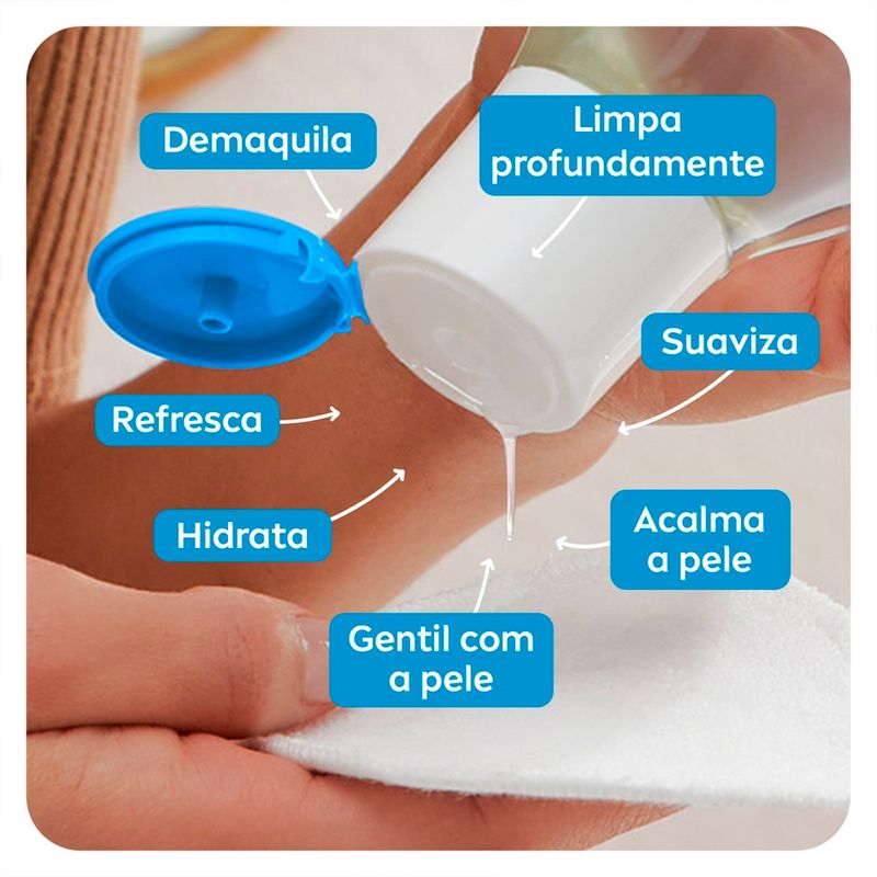 água micelar nivea micellair solução de limpeza 7 em 1 200ml