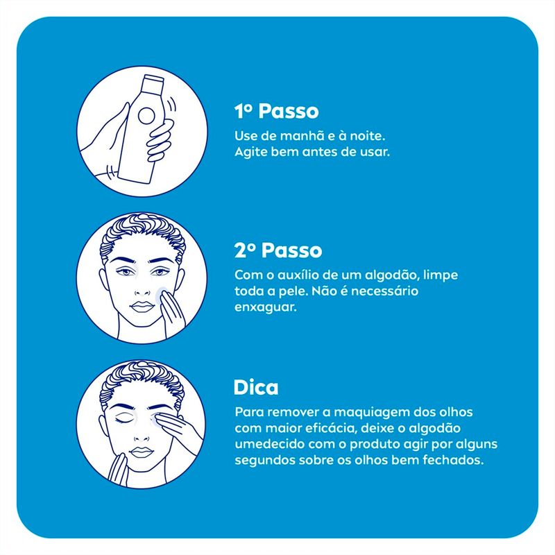 água micelar nivea micellair solução de limpeza 7 em 1 200ml