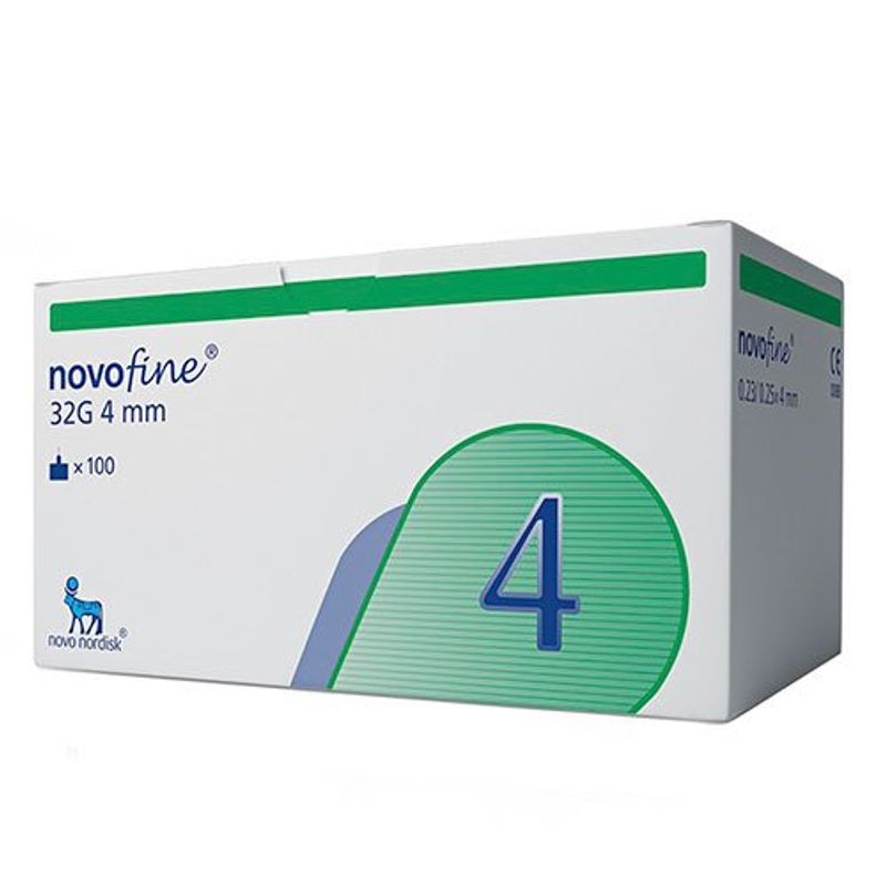 novofine agulhas descartáveis 32g 4mm