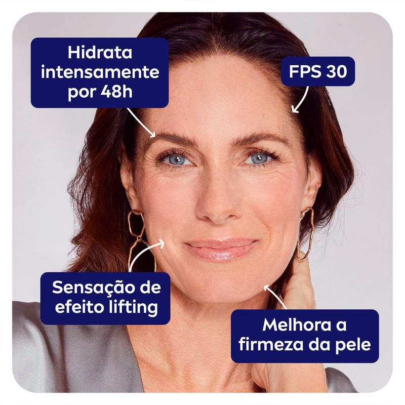 creme facial nivea cellular antissinais dia fps 30 52g