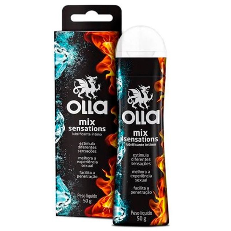 gel lubrificante olla mix sensation 50g