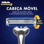 gillette prestobarba 3 aparelho barbear