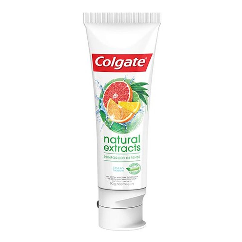 creme dental colgate naturals defesa reforçada 90g