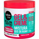 gel & creme salon line definição ultra extraordinária 500g
