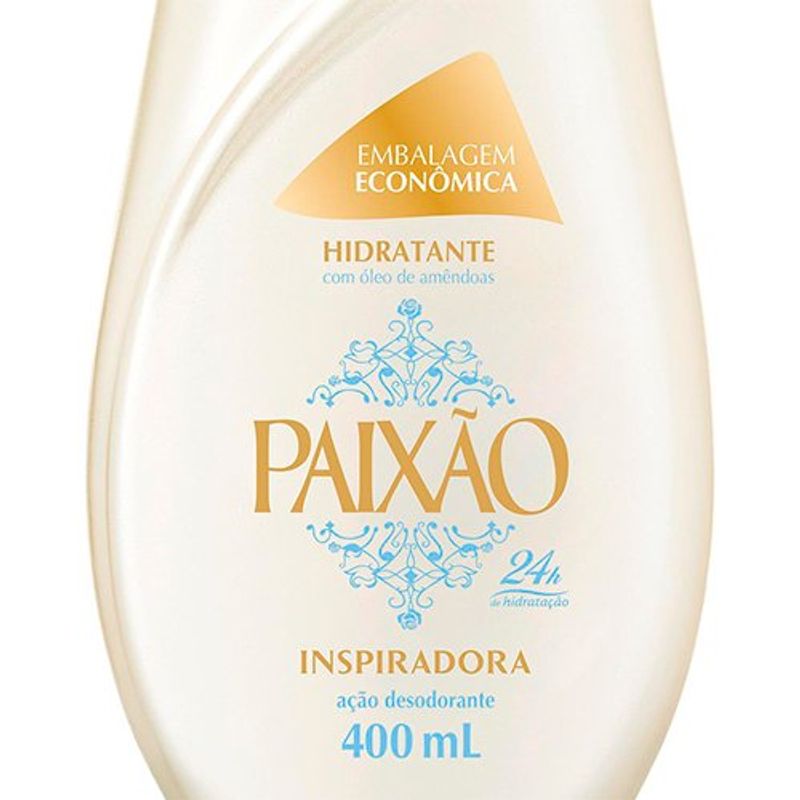 loção hidratante paixao inspiradora 400ml