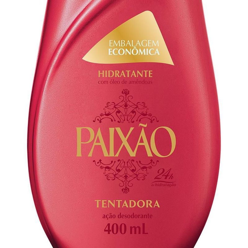 creme hidratante corporal paixão tentadora 400ml