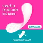 absorvente protetor diário original carefree sem perfume leve 80 pague 60