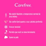 absorvente protetor diário original carefree sem perfume leve 80 pague 60