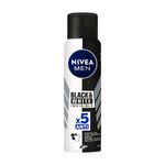 desodorante aerosol nivea invisible black & white power 150ml