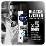 desodorante aerosol nivea invisible black & white power 150ml
