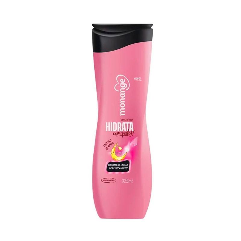 shampoo monange hidrata com poder 325ml