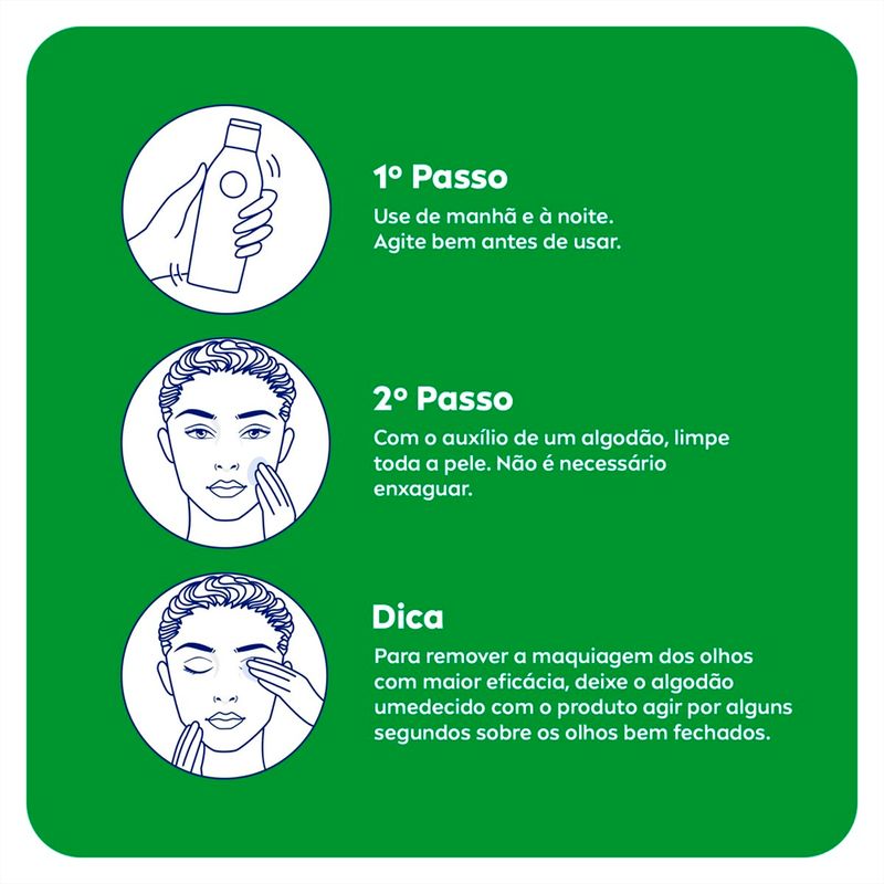 água micelar nivea limpeza 7 em 1 efeito matte 200ml