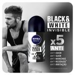 desodorante rollon nivea invis black & white power 50ml