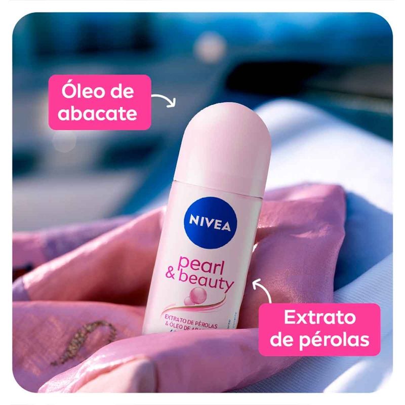 desodorante roll on nivea pearl beauty 50ml