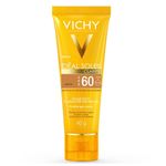 protetor solar facial com cor vichy idéal soleil clarify média fps60 40g