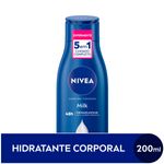 hidratante corporal nivea milk 200ml