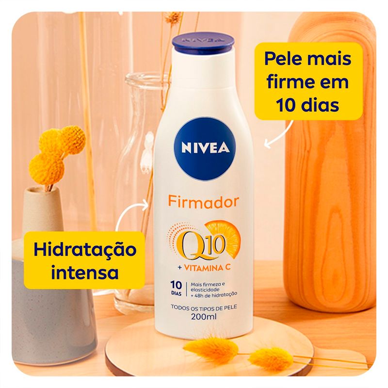hidratante corporal nivea firmador q10 plus 200ml
