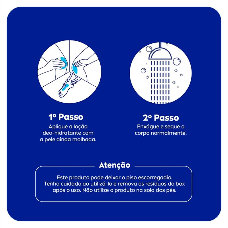 hidratante corporal nivea milk para banho 250ml