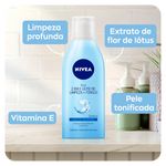 leite de limpeza + tônico 2 em 1 nivea 200ml