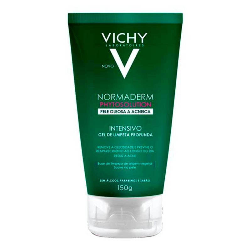 gel de limpeza profunda intensivo vichy normaderm phytosolution 150g