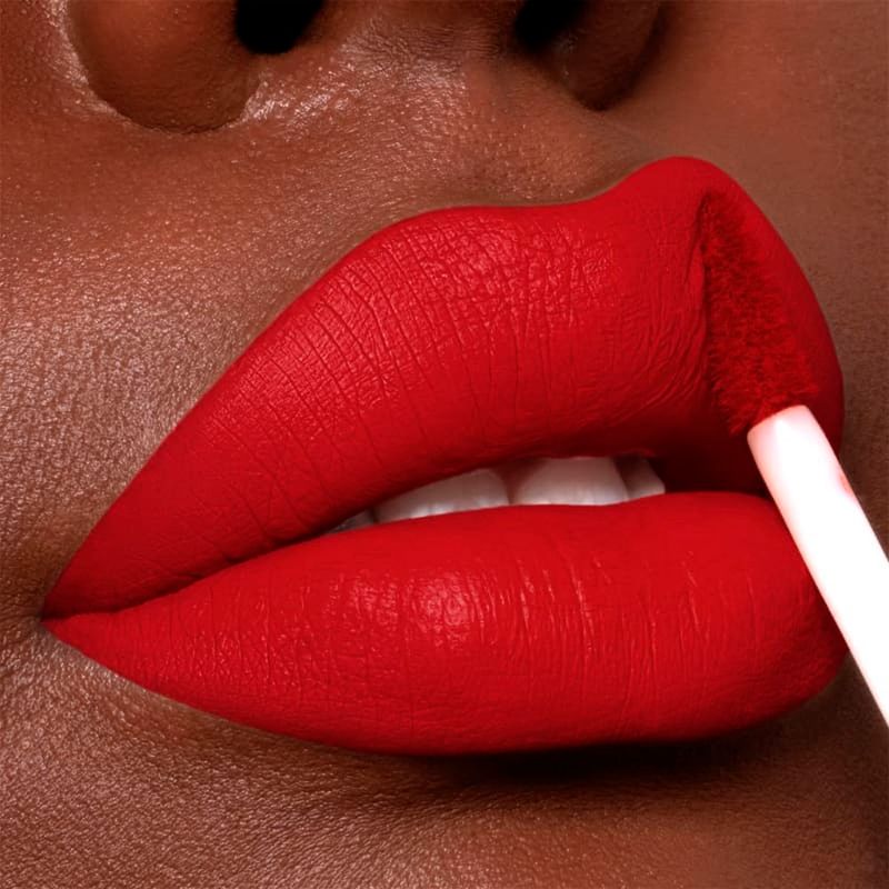 batom líquido vult matte vermelho rubi nano hd