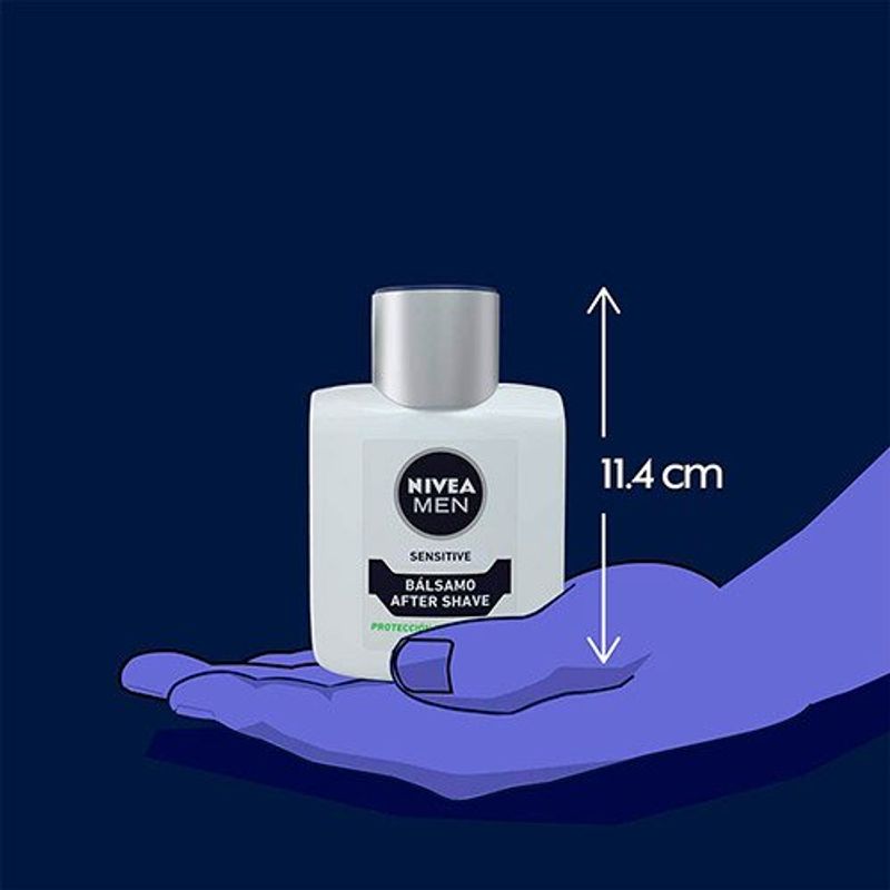 pós barba bálsamo nivea men sensitive 100ml