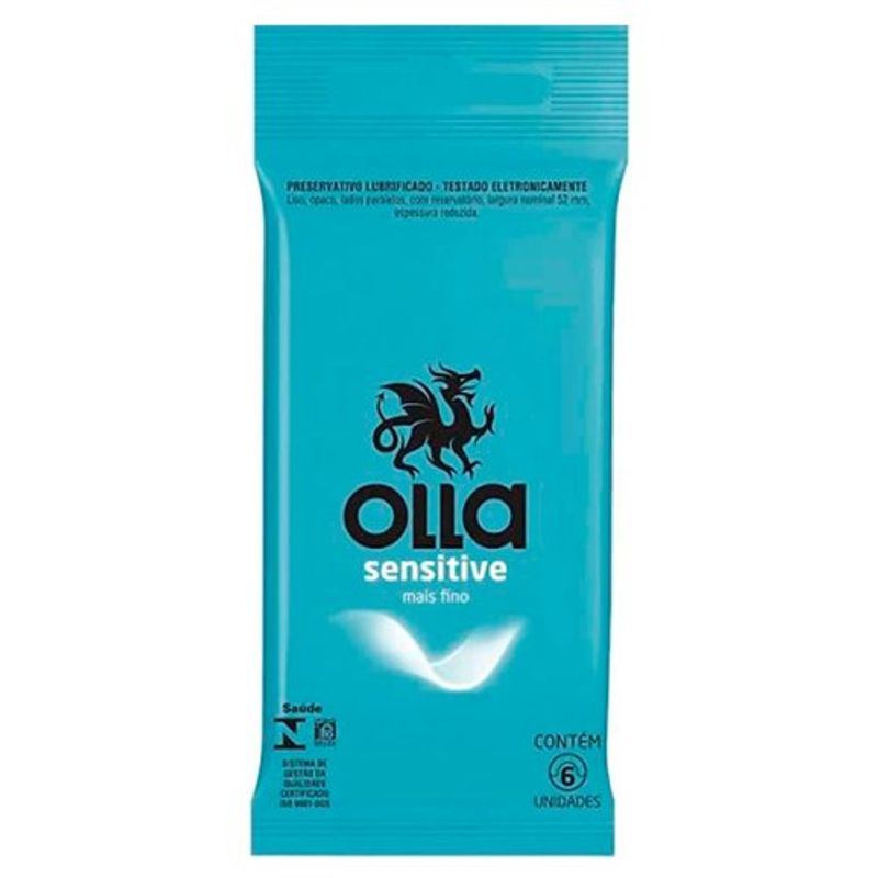 preservativo olla sensitive 6 unidades