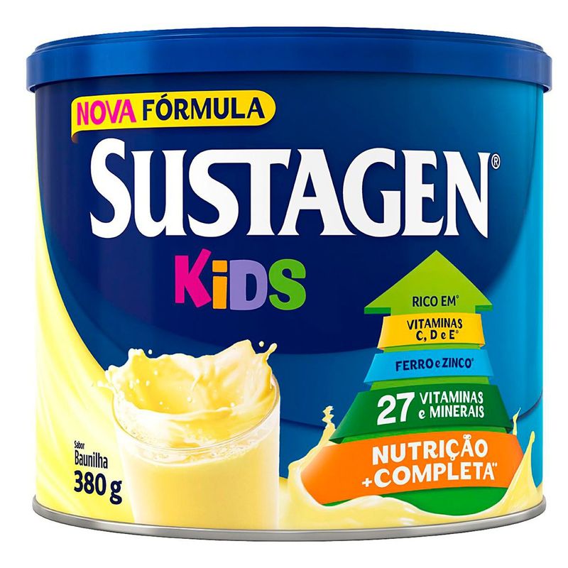 sustagen kids baunilha 380g