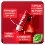 protetor labial nivea fruity shine fps 10 4,8g