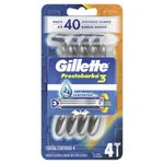 aparelho de barbear prestobarba gillette 4 unidades