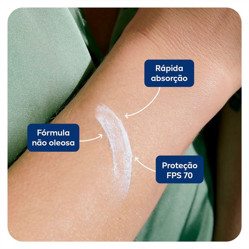 protetor solar nivea fps 70 200ml