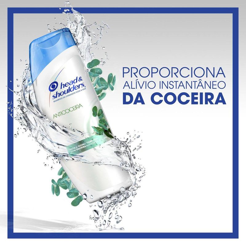 shampoo anti-coceira head & shoulders 400ml