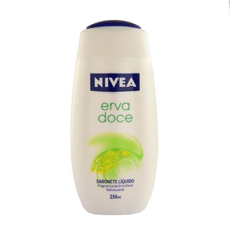 sabonete líquido nivea erva doce 250ml