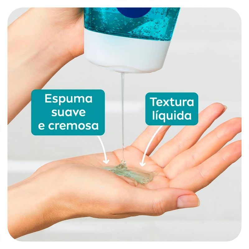 sabonete líquido nivea frangipani & oil 250ml