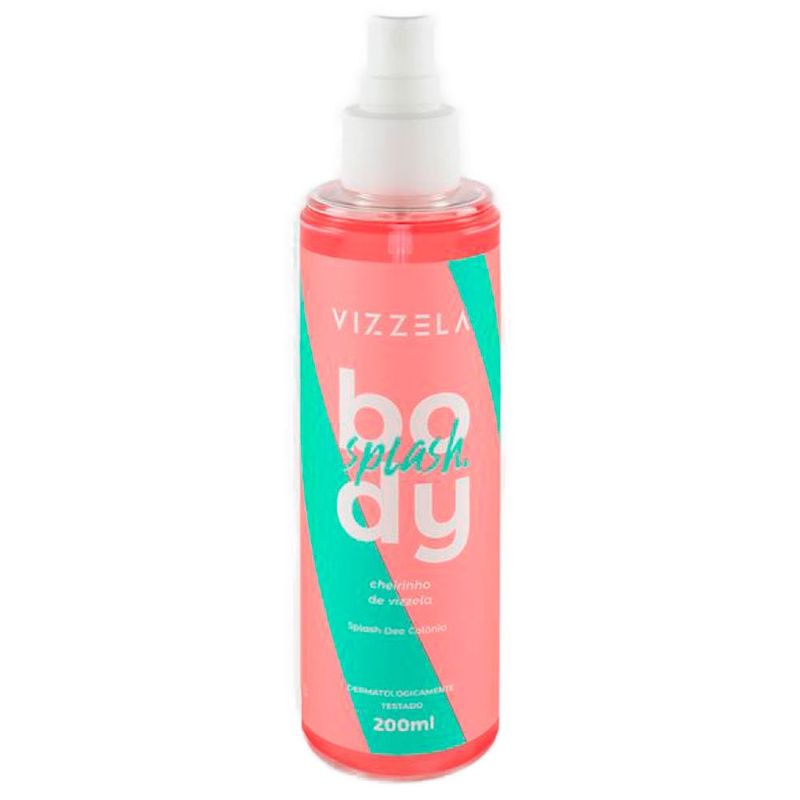 body splash deo colônia cheirinho de vizzela