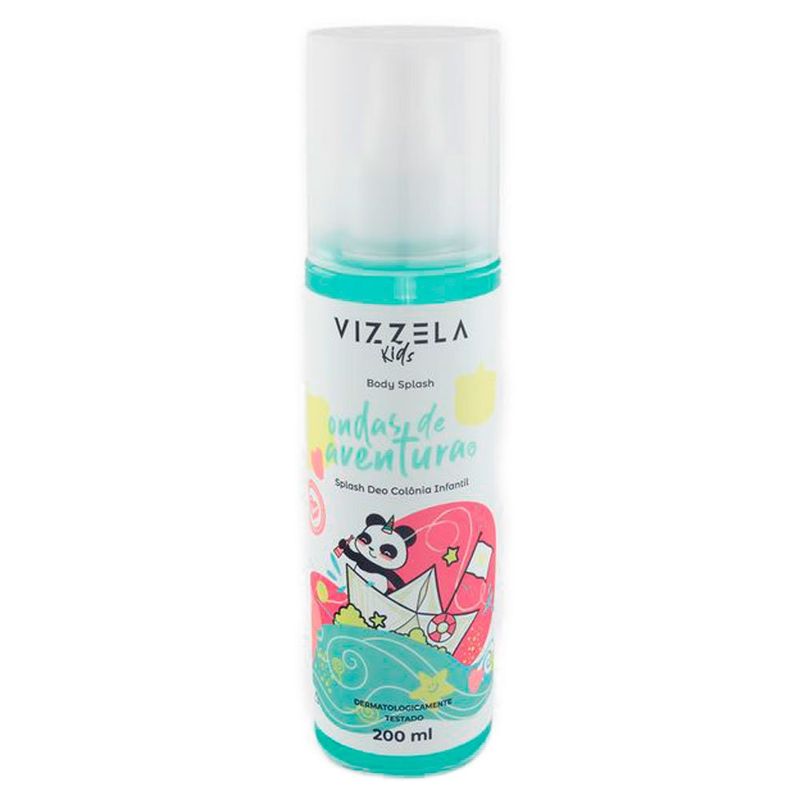 body splash deo colônia infantil vizzela ondas de aventura