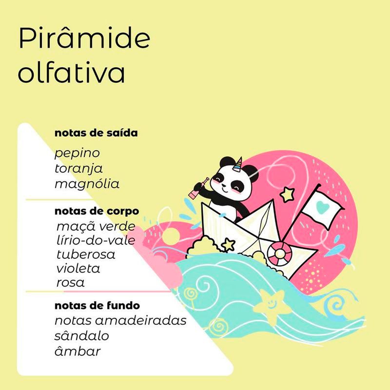 body splash deo colônia infantil vizzela ondas de aventura