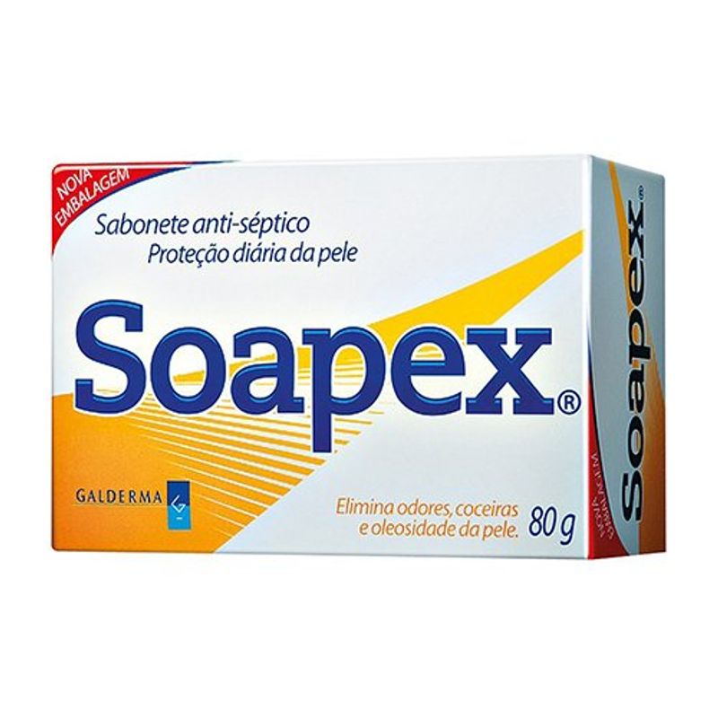 sabonete galderma soapex antisséptico 80g