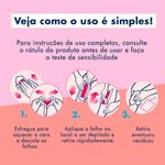 veet cera fria folhas depilatórias corporal pele normal 12 folhas