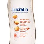 sabonete líquido íntimo hidratante lucretin 200ml