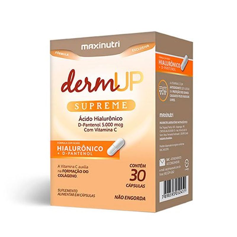 dermup supreme 30 cápsulas
